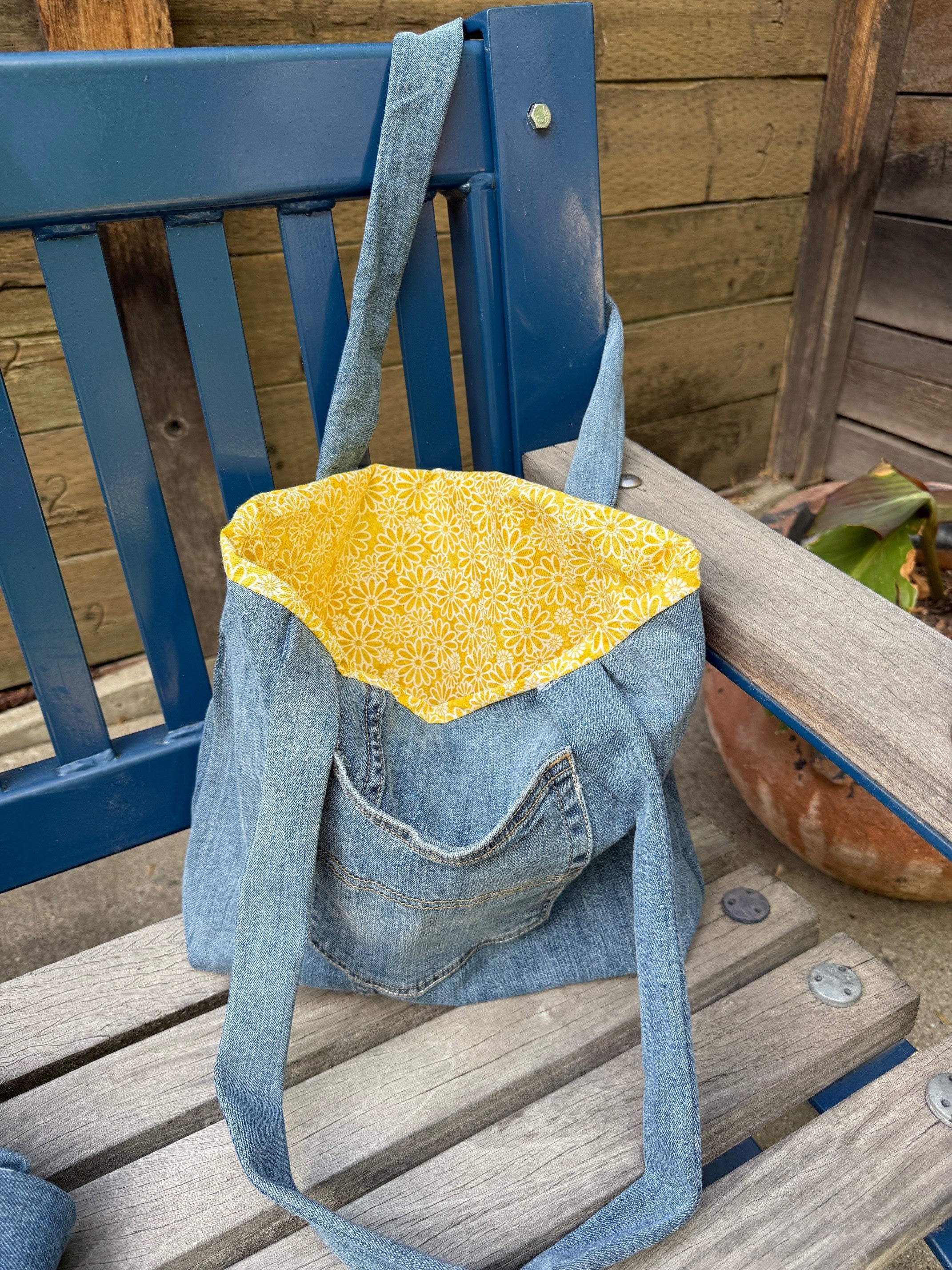 Sunny Denim Tote